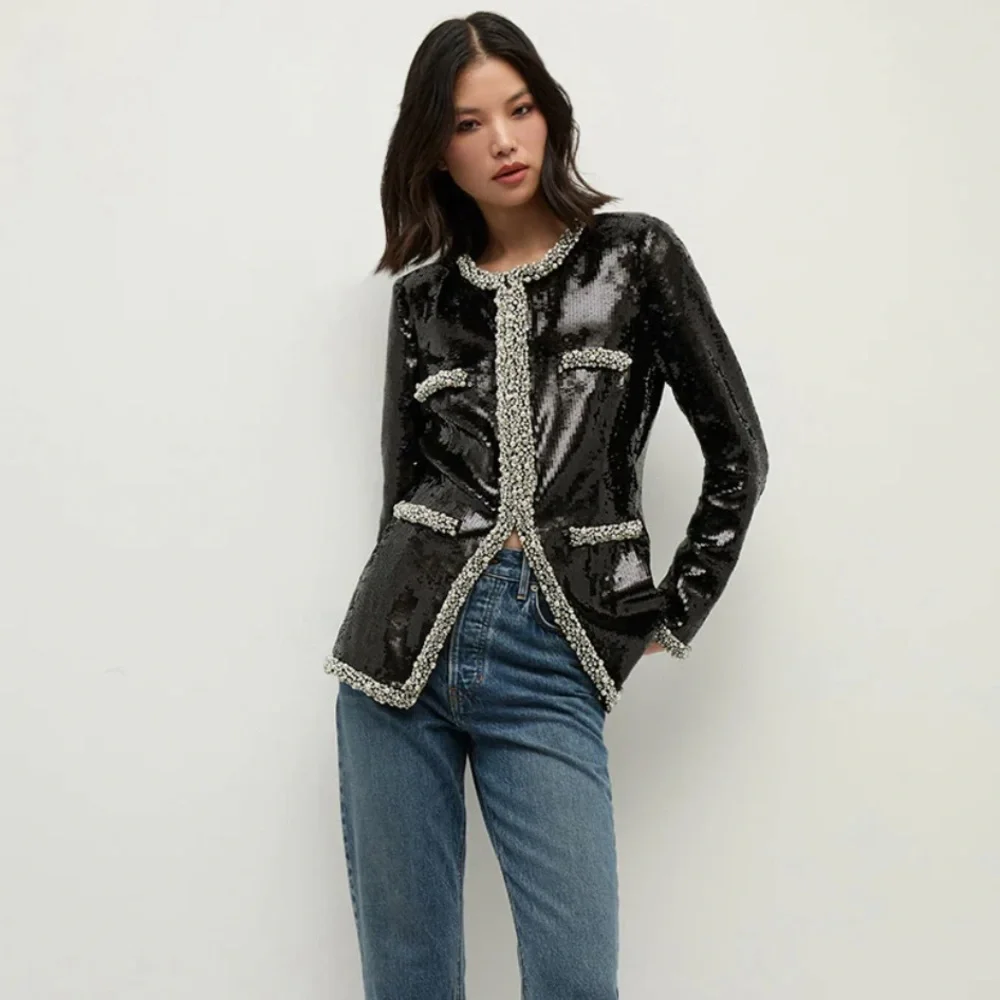 NWT VERONICA BEARD SEQUINS JACKET🔥 - Picture 3 of 5